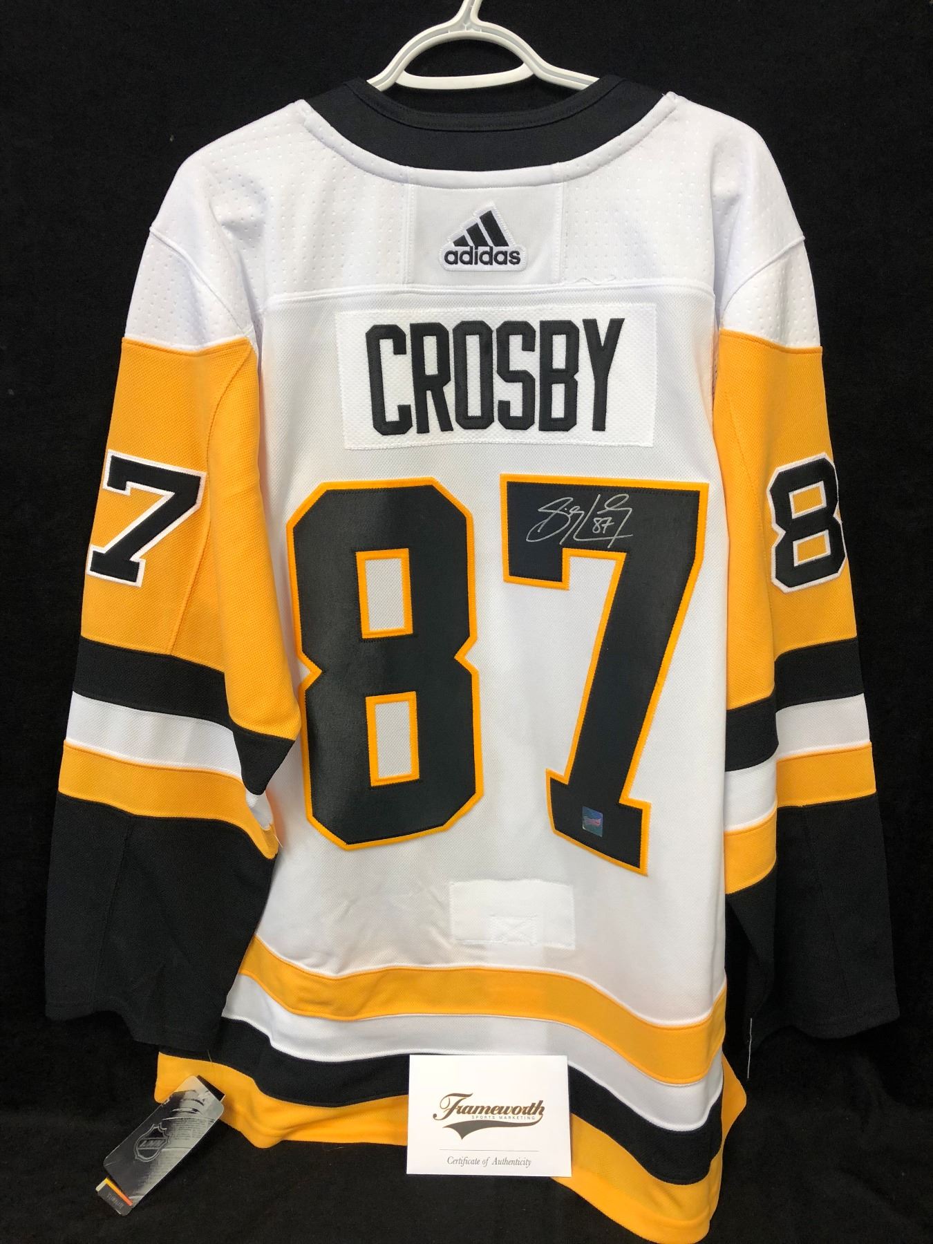 sidney crosby signed jersey