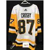 Image 1 : SIDNEY CROSBY SIGNED PENGUINS JERSEY W/ FRAMEWORTH COA