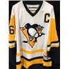 Image 4 : MARIO LEMIEUX SIGNED PENGUINS HOCKEY JERSEY W/ JSA COA