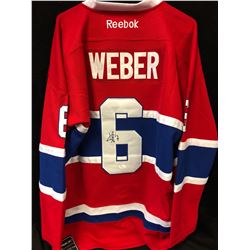 Shea Weber Signed Canadiens Jersey (JSA COA)