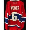 Image 1 : Shea Weber Signed Canadiens Jersey (JSA COA)