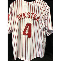 Lenny Dykstra Signed Phillies Jersey (JSA COA)