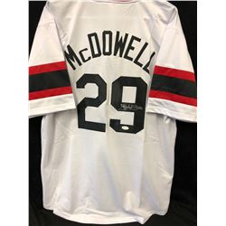 Jack McDowell Signed White Sox Jersey (JSA COA)