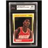 Image 1 : 1988-89 FLEER #53 AKEEM OLAJUWON (10 GEM MINT) KSA GRADED