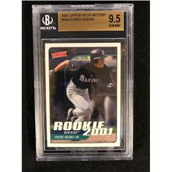 2001 UPPER DECK VICTORY #564 ICHIRO SUZUKI (9,5 GEM MINT) BECKETT GRADED