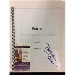 MARSHA MASON SIGNED SCRIPT COVER "FRASIER" W/ JSA COA