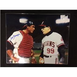 TOM BERENGER SIGNED COLOR PHOTO (MAJOR LEAGUE) 16" X 20"