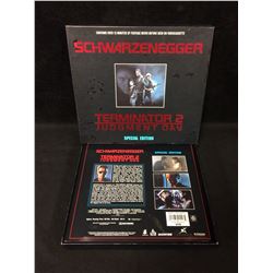 Terminator 2 Judgement Day Special Edition VHS 2 Tape Boxes Set Bonus Footage