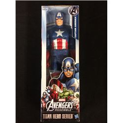 MARVEL AVENGERS ASSEMBLE Titan Hero Series CAPTAIN AMERICA Action Figure