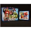 Image 1 : AVENGERS LUNCH BOX & MARVEL HEROES TUPPERWARE LOT