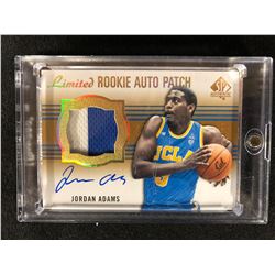 JORDAN ADAMS 2014-15 SP AUTHENTIC UCLA LIMITED ROOKIE AUTO PATCH