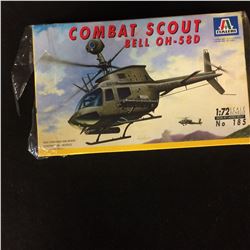 ITALERI COMBAT SCOUT BELL OH-58D (1:72 SCALE) NO. 185