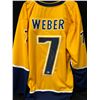 Image 1 : Shea Weber Signed Predators Jersey (Beckett COA)