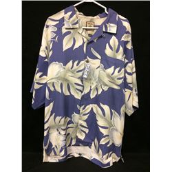 TOMMY BAHAMA SILK SHIRT (SIZE XL)