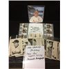 Image 1 : 1954 CLEVELAND INDIANS "TEAM PACK" COMPLETE SET (26) FACSIMILE AUTOGRAPHS
