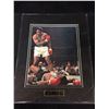 Image 1 : MUHAMMAD ALI 11" X 14" FRAMED ART PRINT BY