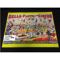 1910'S EUROPEAN CIRCUS POSTER (SELLS-FLOTO SUPER CIRCUS)