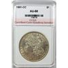 Image 2 : 1891-CC Morgan Silver Dollar  CCGS MS