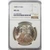 Image 2 : 1885-O Morgan Silver Dollar  NGC MS65