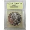 Image 2 : 1878-P Morgan Silver Dollar  USCG MS VAM 202A