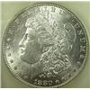 Image 1 : 1880-O  micro o Morgan Silver Dollar  USCG MS