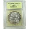 Image 2 : 1886-P Morgan Silver Dollar  USCG MS
