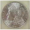Image 1 : 1887-P Morgan Silver Dollar  USCG MS