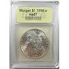 Image 2 : 1898-O Morgan Silver Dollar  USCG MS