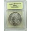 Image 2 : 1902-O Morgan Silver Dollar  USCG MS