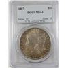 Image 2 : 1887-P Morgan Silver Dollar  PCGS MS64