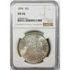 Image 2 : 1896-P Morgan Silver Dollar  NGC MS66