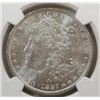 Image 1 : 1887-P Morgan Silver Dollar NGC MS-65