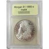 Image 2 : 1885-O Morgan Silver Dollar  USCG MS