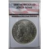 Image 2 : 1890 Morgan Silver Dollar