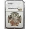 Image 2 : 1881-S Morgan Silver Dollar  NGC MS64