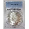 Image 2 : 1880-S Morgan Silver Dollar  PCGS MS65+