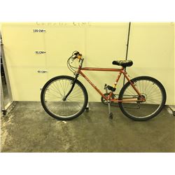 ORANGE NORCO MOUNTAINEER 12 SPEED HYBRID BIKE