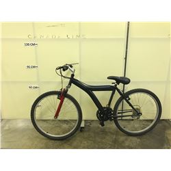 BLACK  NO NAME FRONT SUSPENSION MOUNTAIN BIKE