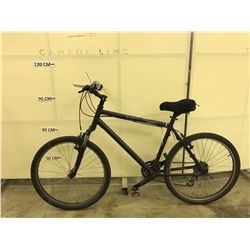 BLACK NO NAME FRONT SUSPENSION MOUNTAIN BIKE