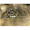 Image 1 : ASSORTED STEEL BRAIDED CABLING