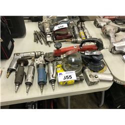 ASSORTED PNEUMATIC DRILLS, SANDERS & BUFFERS