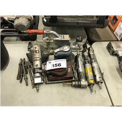 ASSORTED PNEUMATIC DRILLS, GRINDERS & MORE