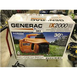 GENERAC IX 2000 WATT DIGITAL INVERTER GENERATOR