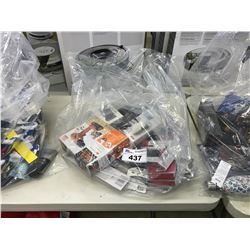 BAG OF ASSORTED BLUETOOTH SPEAKER, HOUSEHOLD & MORE