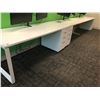 Image 1 : STEELCASE TURNSTONE WHITE 3 PERSON WORKSTATION