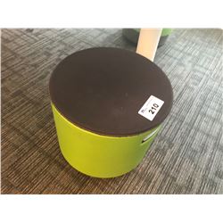 STEELCASE TURNSTONE PNEUMATIC LIFT ERGONOMIC OFFICE STOOL - GREEN