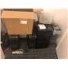 Image 1 : CONTENTS OF 2 HALLWAY CLOSETS INC. MISC. IT EQUIPMENT