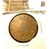 Image 1 : 1822 U.S. Large Cent, Good, cleaned.
