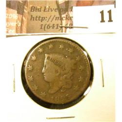 1826 U.S. Large Cent, Good to VG.
