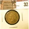 Image 1 : 1863 U.S. Indian Cent, Good-VG.